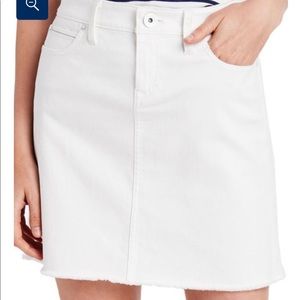 Vineyard Vines White Raw Hem Shirt - NWT